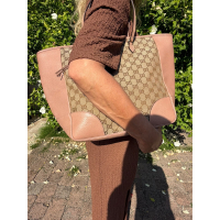 Gucci Bree GG Canvas Tote Bag – Blush Pink