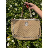 Gucci Abbey GG Canvas Tote bag beige