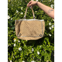 Gucci Abbey GG Canvas Tote bag beige