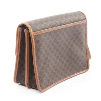 CELINE Macadam Clutch – Brown