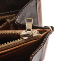 CELINE Macadam Clutch – Brown