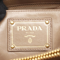 Prada Vitello Shine Leather Tote Bag – Beige