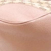 Gucci Bree GG Canvas Tote Bag – Blush Pink
