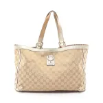 Gucci Abbey GG Canvas Tote bag beige