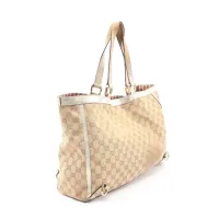 Gucci Abbey GG Canvas Tote bag beige