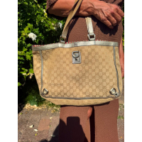 Gucci Abbey GG Canvas Tote bag beige