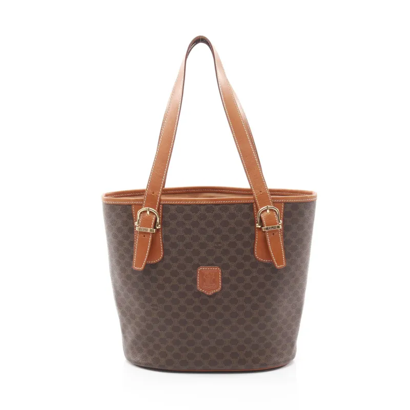 CELINE Macadame shoulder tote bag