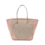 Gucci Bree GG Canvas Tote Bag – Blush Pink
