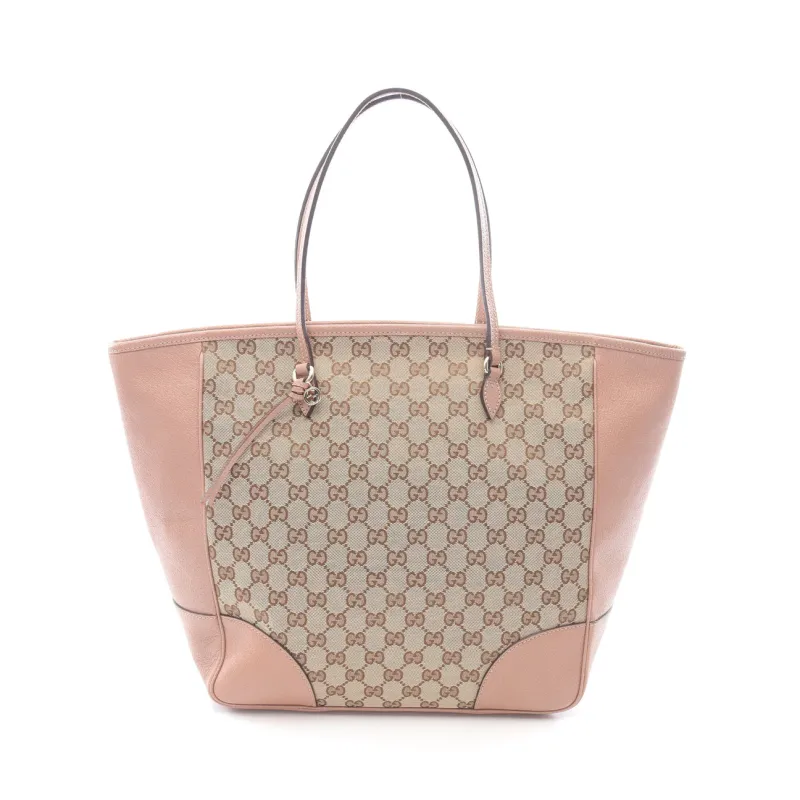 Gucci Bree GG Canvas Tote Bag – Blush Pink