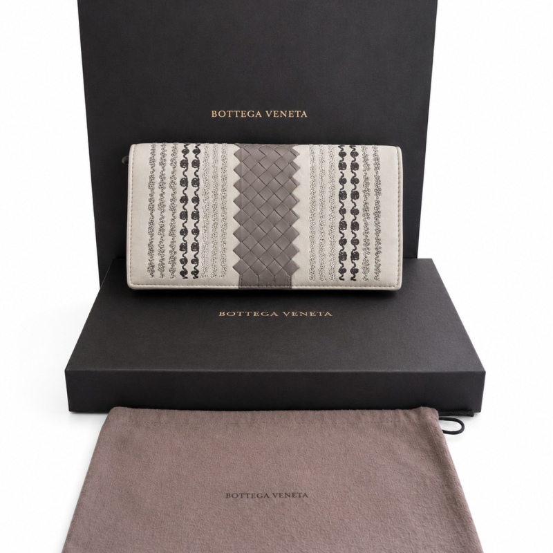 Bottega Veneta Olimpia Wallet on Chain / Clutch - Full set